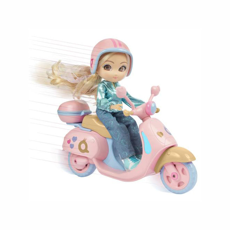Unique Eyes Κούκλα με Σκούτερ Fun Ride Rebecca (MYM11000) - Fun Planet