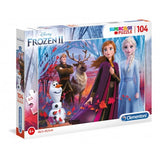 Clementoni Παζλ 104 Supercolor Disney Frozen 2 (1210-27274) - Fun Planet