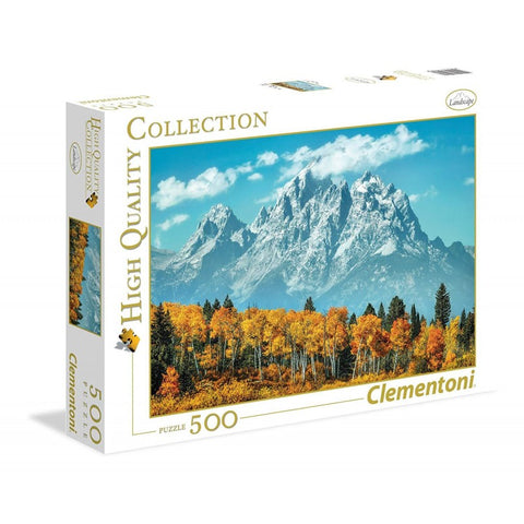 Clementoni Παζλ 500 High Quality Grand Teton In Fall (1220-35034) - Fun Planet