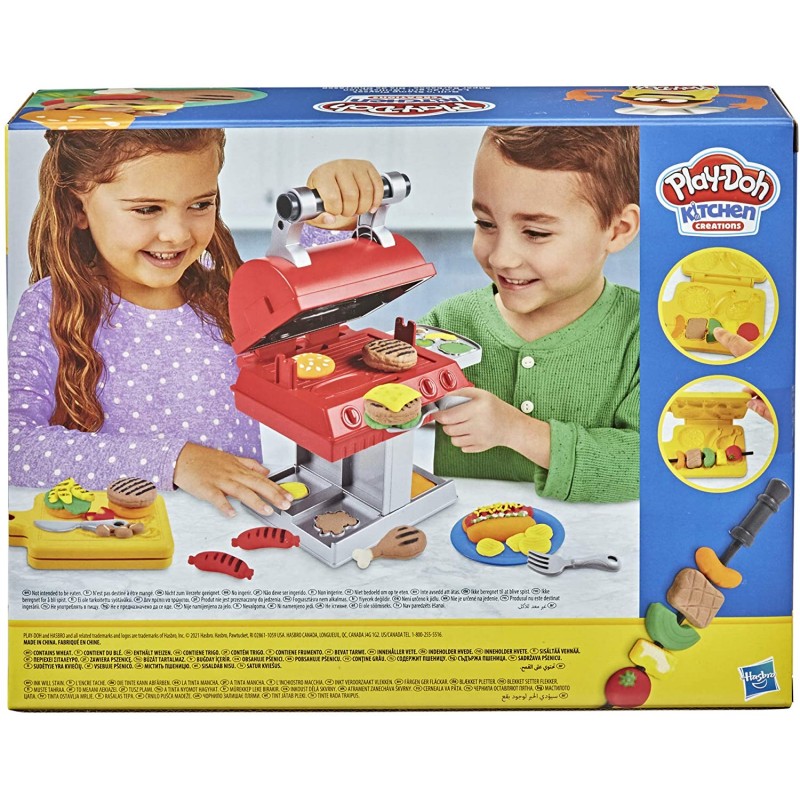 Play-doh Grill n Stamp Playset (F0652) - Fun Planet