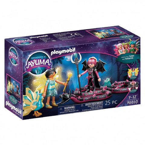 Playmobil Adventures Of Ayuma Crystal Fairy και BatFairy με μαγικά ζώα (70803) - Fun Planet