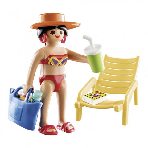 Playmobil Special Plus Παραθερίστρια με ξαπλώστρα (70300) - Fun Planet
