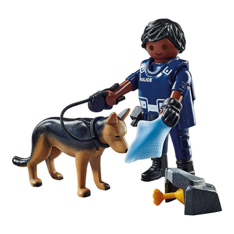 Playmobil Special Plus Αστυνομικός με Σκύλο-ανιχνευτή (71162) - Fun Planet