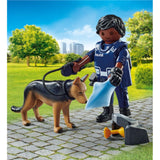 Playmobil Special Plus Αστυνομικός με Σκύλο-ανιχνευτή (71162) - Fun Planet