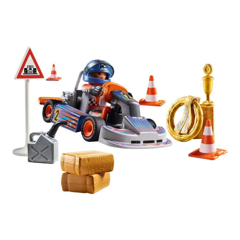 Playmobil Sports & Action Gift Set Αγώνας Go-kart (71187) - Fun Planet