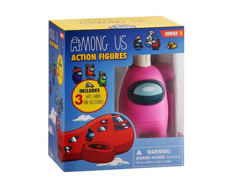 Among Us Action Figure 1 Pack 11.5cm S2 Pink (AU6210) - Fun Planet