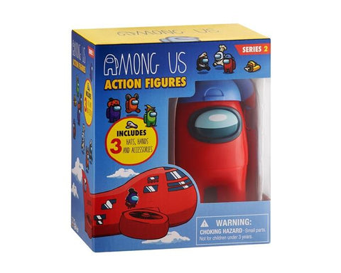 Among Us Action Figure 1 Pack 11.5cm S2 Red (AU6210) - Fun Planet