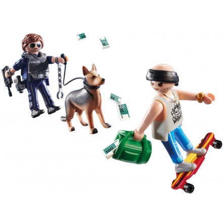 Playmobil Police Action Κλέφτης και Αστυνόμος (70461) - Fun Planet