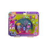 Polly Pocket Κούκλα με Μόδες Μεγάλο Pack Pop Star Spotlight (HKV97) - Fun Planet