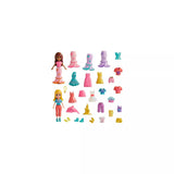 Polly Pocket Κούκλα με Μόδες Μεγάλο Pack Seashine Mermaid (HKV96) - Fun Planet