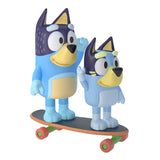 Bluey Φιγούρες Σετ Skateboarding Bluey & Bandit (BLY00510) - Fun Planet