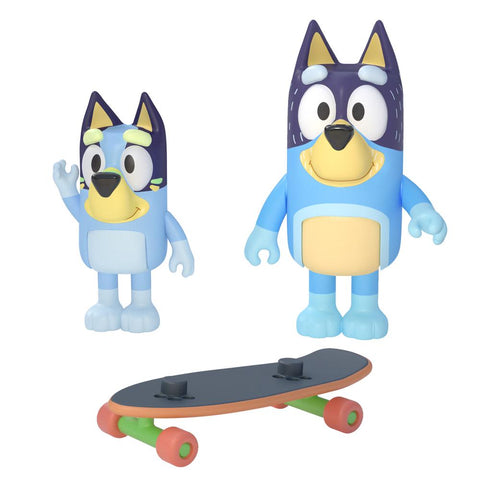 Bluey Φιγούρες Σετ Skateboarding Bluey & Bandit (BLY00510) - Fun Planet