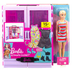Barbie Ντουλάπα Με Κούκλα (HJL66) - Fun Planet