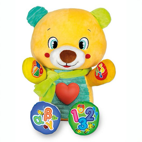 Baby Clementoni Βρεφικό Παιχνίδι Πίπης Το Αρκουδάκι Μιλάει Ελληνικά (1000-63529) - Fun Planet