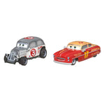 Disney Pixar Cars Αυτοκινητάκια Σετ 2 Caleb Worley & Jet Robinson (HLH65) - Fun Planet