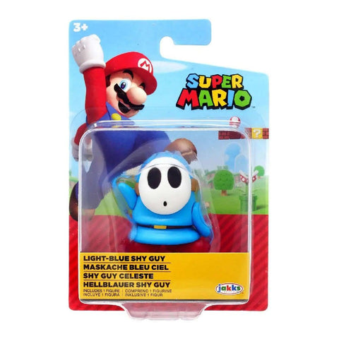 Super Mario Φιγούρα 6,5εκ. Light Blue Shy Guy Wave 25 (JPA40540) - Fun Planet